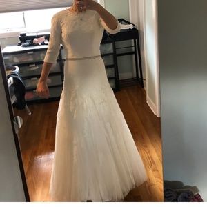 mermaid wedding gown